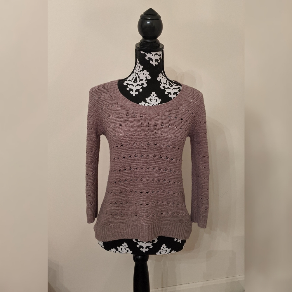 5/$25 Light weight New York and co tan sweater